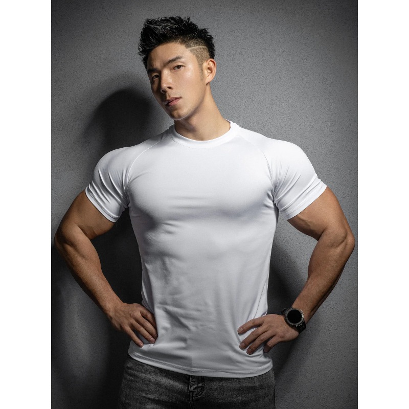 Fitness Yoga Quick Dry Clothes - T Shirt Tight Fit ulasan dan harga
