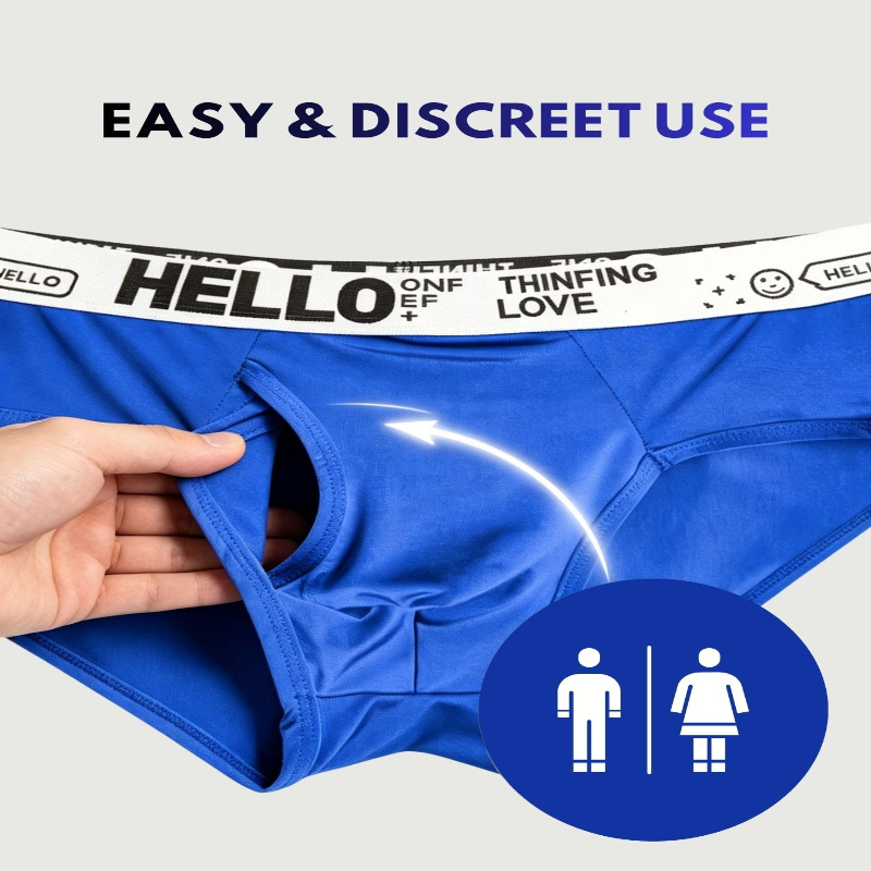 Men's Low Rise Front Fly Brief - Trunk Breathable Men ulasan dan harga