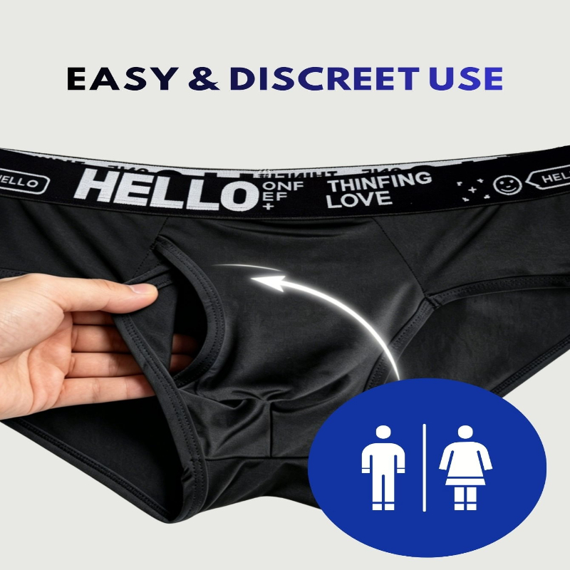 Men's Low Rise Front Fly Brief - Trunk Breathable Men ulasan dan harga