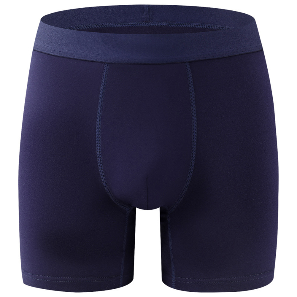 Men Long Leg Boxers Breathable - Bamboo Fiber Trunk ulasan dan harga