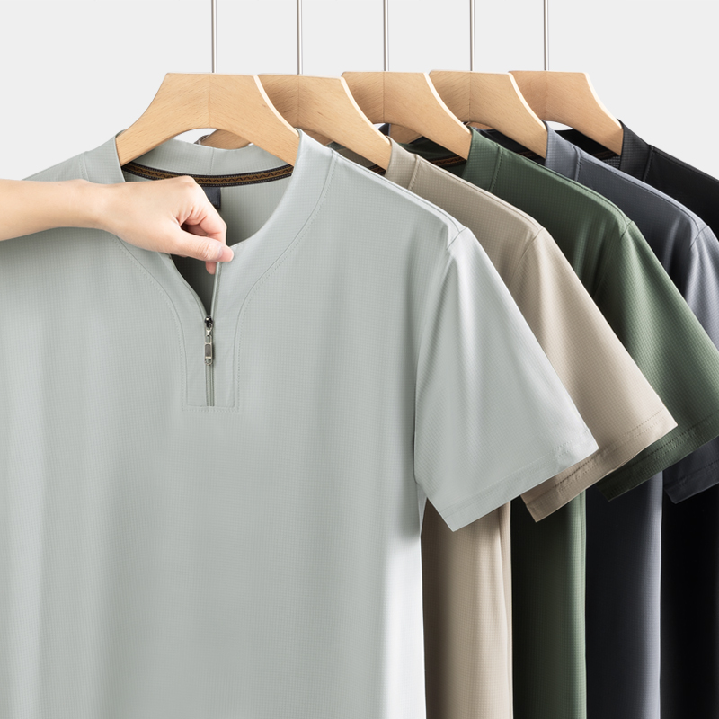 Big Size 9XL Men's Ice Silk He - T Shirt Tight Fit ulasan dan harga