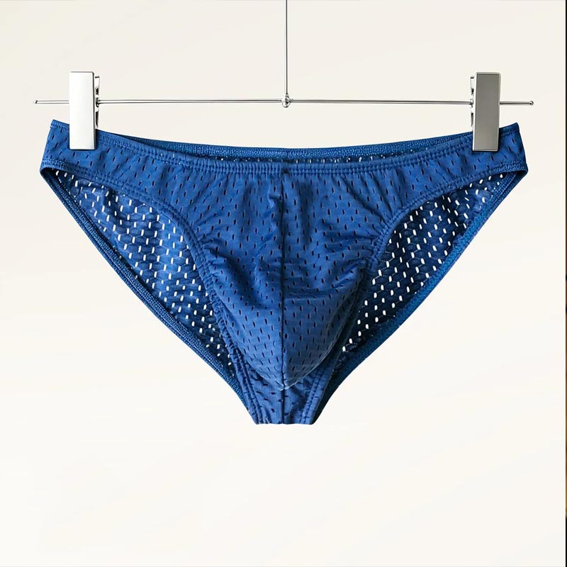 Mesh Ice Silk Men's Underwear  - Mesh Sport Boxer ulasan dan harga