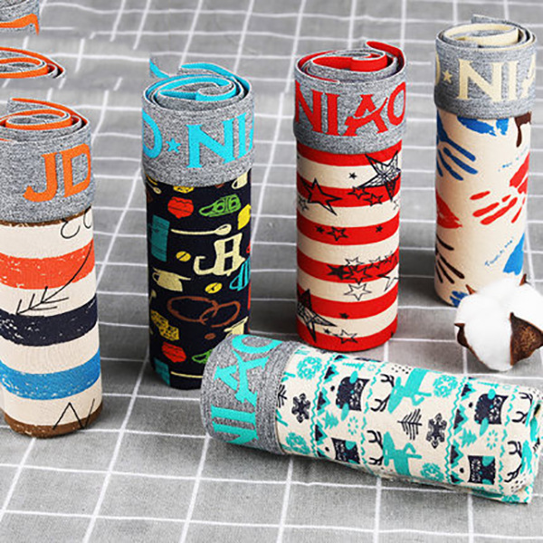 5Pcs/lot Men Underwear Cotton  - Multi Pack Underwear ulasan dan harga