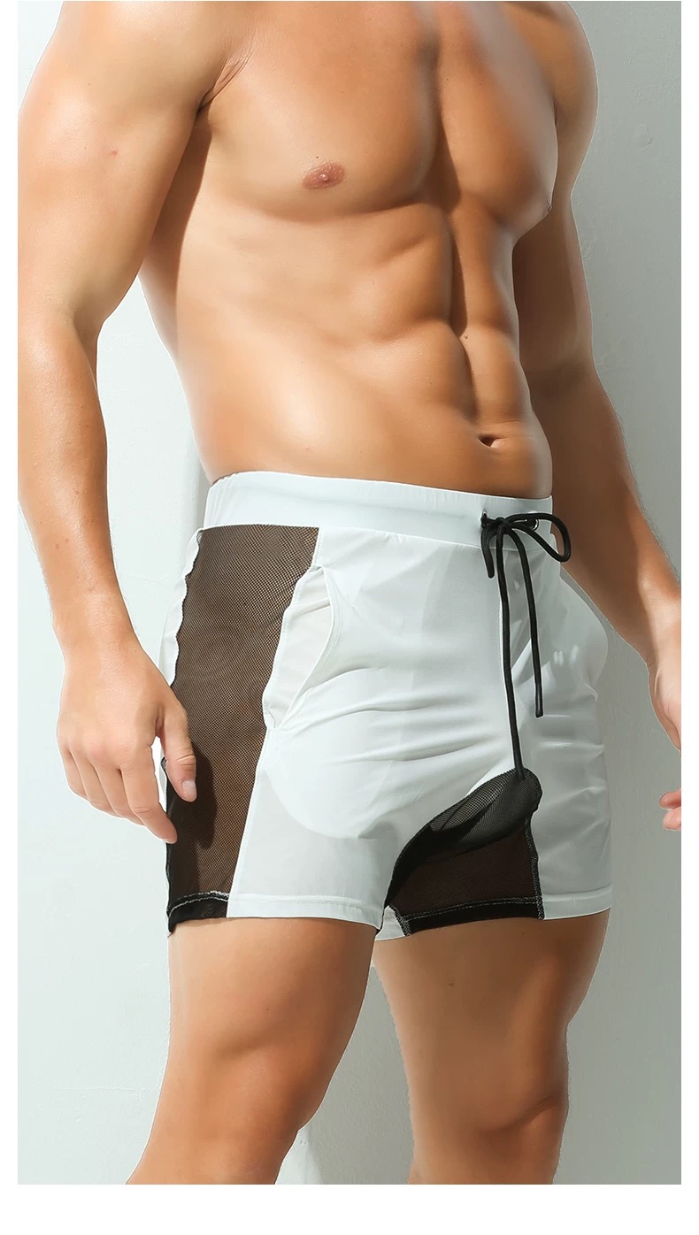 Men's Underwear Beach Green Bl - Mesh Sport Boxer ulasan dan harga