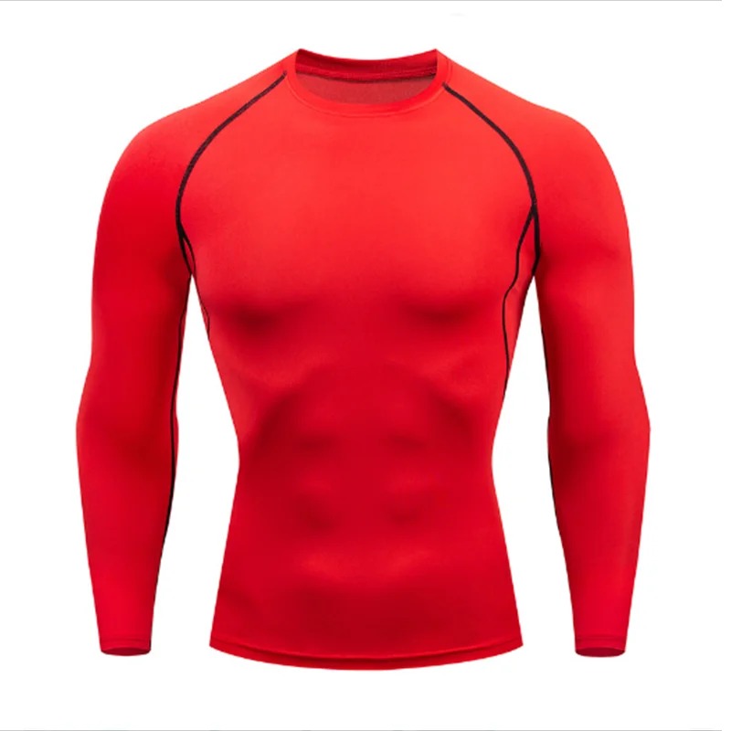 Men Sport T-shirt Quick Dry Bo - T Shirt Tight Fit ulasan dan harga