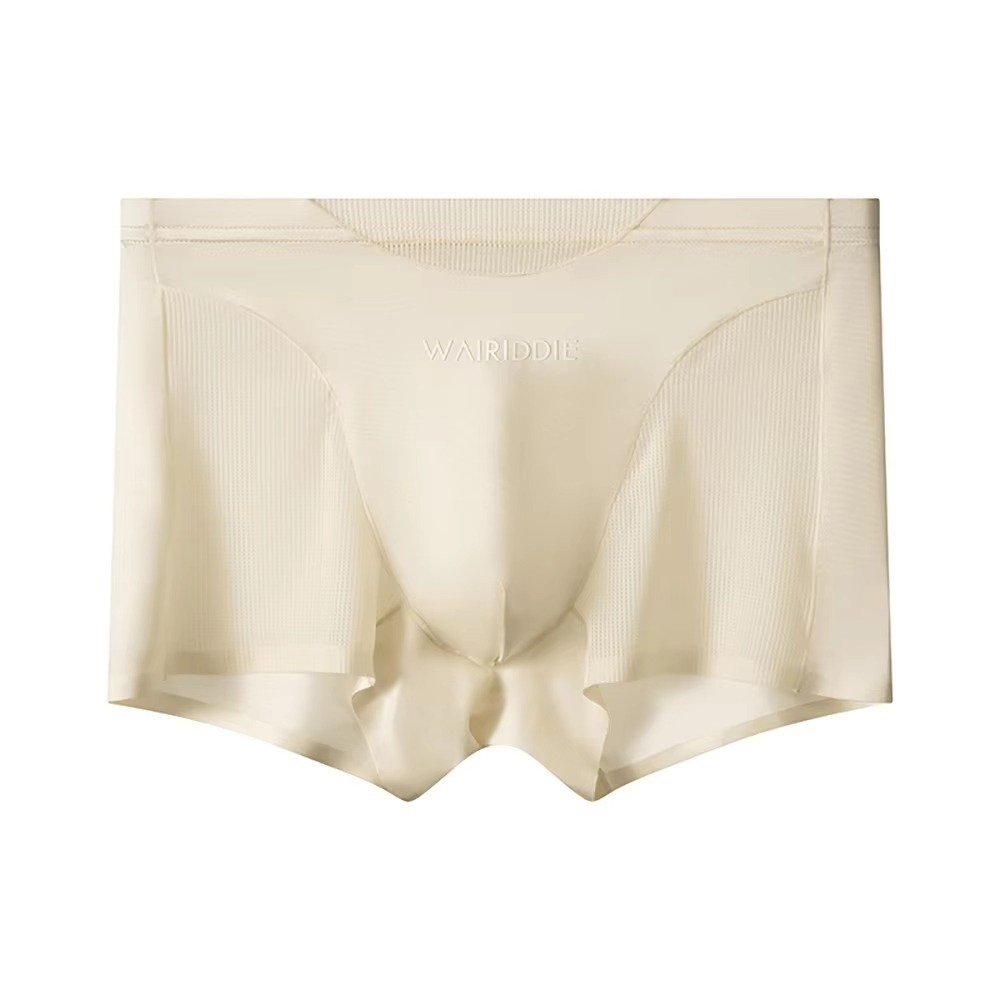 Simple Mesh Ice Silk Underwear - Mesh Sport Boxer ulasan dan harga